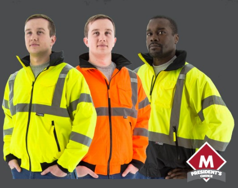 Majestic® Fleece-Lined Hi-Vis Jackets